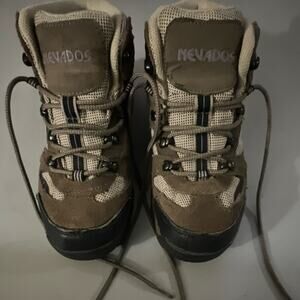 Nevados Klondike WP Women's Hiking Boots Brown US 7.5 Extra Wide Pre-owned